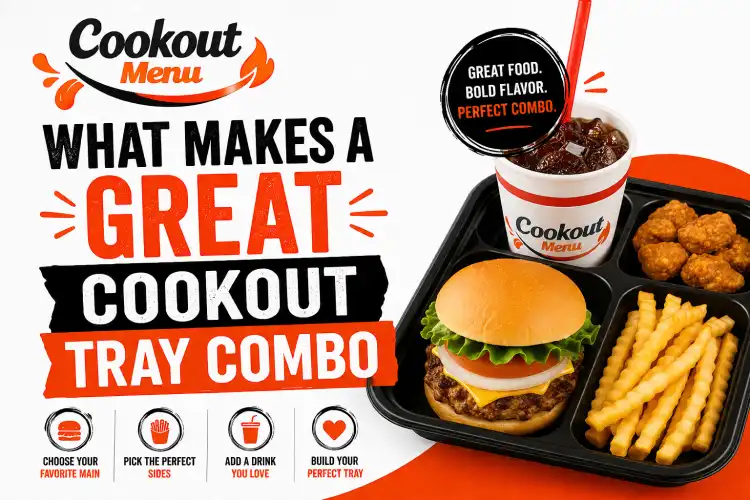 Best Cookout Tray Combos guide explaining what makes the perfect Cookout tray combo with balanced mains, sides, and drinks.