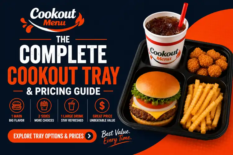 Cookout Tray complete pricing guide featuring meal options, combo choices, sides, drinks, and the best value deals.