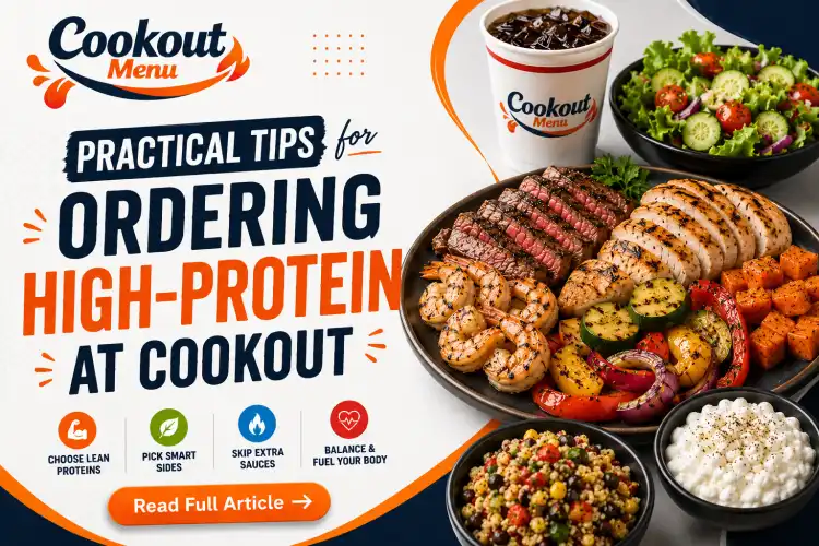 High protein Cookout orders made easy with practical tips for choosing lean proteins, healthy sides, and balanced meals at Cookout.