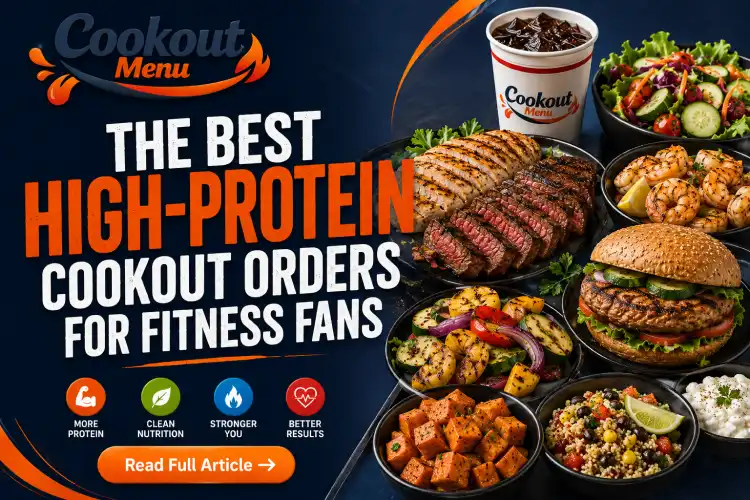 High protein Cookout orders featuring three complete tray builds with lean proteins, healthy sides, grilled vegetables, and balanced nutrition.