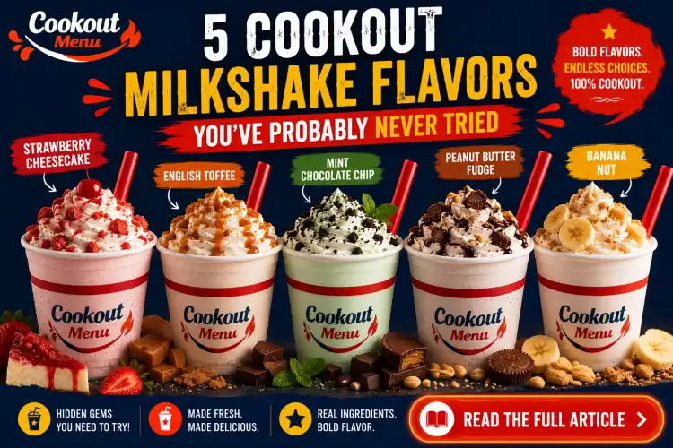 Underrated Cookout Milkshake Flavors guide featuring hidden shake favorites, unique seasonal flavors, taste comparisons, and must-try recommendations.