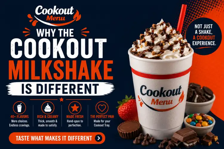 Best Cookout Milkshake Flavor guide explaining what makes Cookout milkshakes unique with rich flavors, creamy texture, and fresh ingredients.