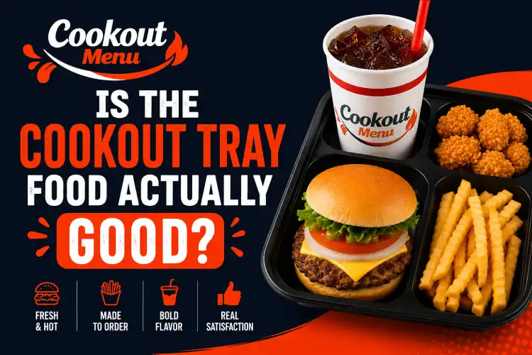 Is the Cookout Tray Worth It? Infographic explaining who should order a Cookout Tray for the best value and variety.