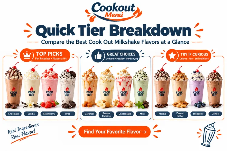 Cookout Cheerwine milkshake float with cherry soda poured over vanilla ice cream